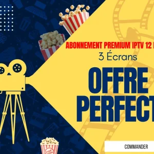 ABONNEMENT FAMILIMAX 12 MOIS 3 ECRANS 4K MAX